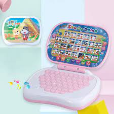 Bebek çocuk Eğitici İngilizce öğrenme çalışması Makine Okul öncesi Dizüstü Bilgisayar  Oyunu Eğitici Oyuncak Rastgele Renk satın al