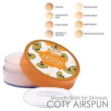 Details About Coty Airspun Loose Face Powder Setting Powder