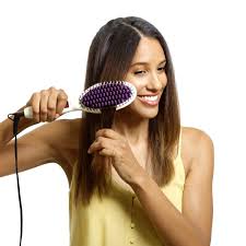 Straight hair is one of the most manageable types of men's hair, able to withstand a lot of styling what are men with straight hair to do? Straight Up Ceramic Straightening Brush By Instyler Flat Irons Sally Beauty