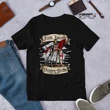 Images gallery of knights templar motto knights templar motto latin quotes mottos learn the wisdom! Knight Templar Shirt Faith Loyal Victory Pride Men S T Shirt Crusader Shirt Veteran Shirt Army Quote Buy At The Price Of 9 72 In Aliexpress Com Imall Com