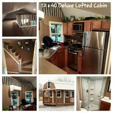 12 X 40 Deluxe Lofted Barn Cabin