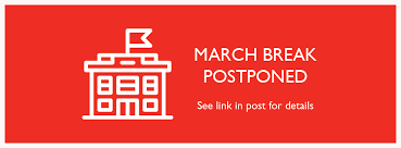 March 27th to april 3rd. York Region Dsb On Twitter Families Today The Ministry Of Education Announced That They Will Be Postponing The March Break To April 12 16 This Is In An Effort To Reduce The
