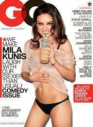 Mila Kunis talks about being naked and funny