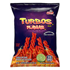 turbos flamas corn snacks 2 oz snacks