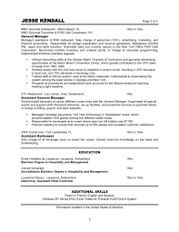 Sample Bar Manager Resume   Ideas on Writing Your Own