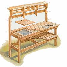 Potting Bench Plan And Instructions