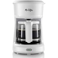 It makes up to 25 oz. Mr Coffee 2134286 5 Cup Mini Brew Switch Coffee Maker White Walmart Com Walmart Com