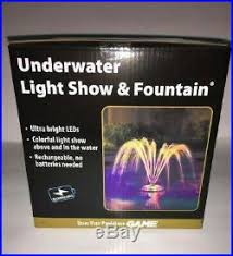 Swimming Pool Lights Underwater Floating Fountain Show Waterfall Led Multi Color