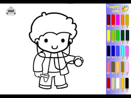 Doctor's office coloring pages help your kids learn about the doctor's office and maybe even help them to be less scared at their next doctor's visit. Doctor Coloring Pages For Kids Doctor Coloring Pages Youtube