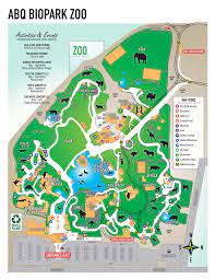 map of the abq biopark zoo