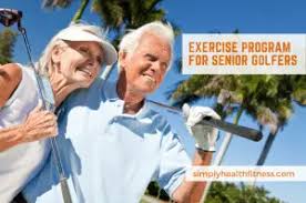 an exercise program for senior golfers