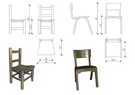 two types of chairs dimensions lower
