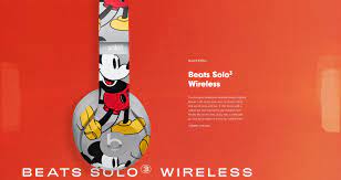Beats Solo 3 Mickey Mouse Edition - phiên bản kỷ niệm 90 năm ra mắt chú chuột  Mickey