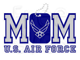 Proud Air Force Mom Svg File For Cricut Crafts Air Force