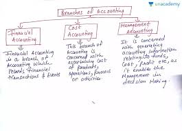 Accounting Process Branches Of Accounting In Hindi