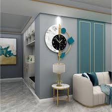 Large Wall Clock Digital Modern Art