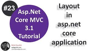 23 layout in asp net core how to