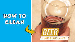 beer how to clean from your carpet