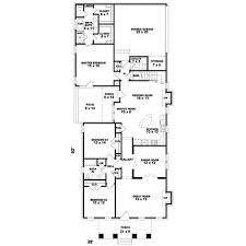 Bungalow Style House Plan 4 Beds 3