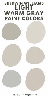 Sherwin Williams Warm Gray Colors