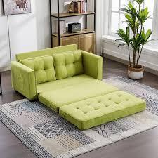 Green Chenille 2 Seater Loveseat Sofa