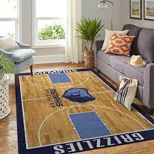logo stadium nba living room carpet rug