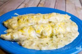 Creamy Chicken Enchiladas With Sour Cream Sauce The Best With Video  gambar png