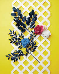 I love how it looks and how it adds a decorative touch to my desk. How To Create A Diy Faux Flower Wall For Your Wedding Martha Stewart