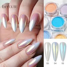 lilycute nail neon pearl powder