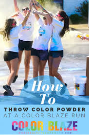 What Is Throwing Color Powder And Where