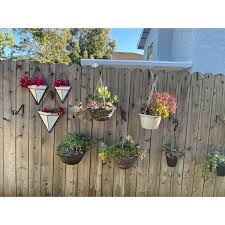 Black Diamond Wall Planter Set