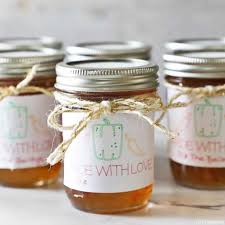 pepper jelly labels for gifting