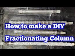 how to make a diy fractionating column
