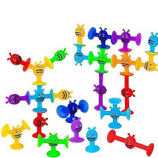 bees suction cup toy soft building