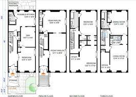 Brownstone Floor Plan Floor Plans