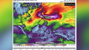 Typhoon Kammuri Chart Shows Storm Heading For Philippines