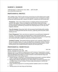 Free Resume Template for MBA Finance Word Download Sample Templates