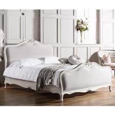 hamptons upholstered queen bed in