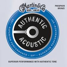 Martin Ma530 Sp Phosphor Bronze Authentic Acoustic Guitar Strings Bulk 25 Sets Extra Light 10 47