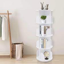 Floor Standing Nordic 4 Shelf Bookcase