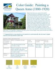 Color Guide Painting A Queen Anne