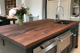 hardwood countertops kitchen island