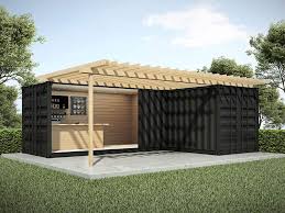 shipping container as a shed shipping