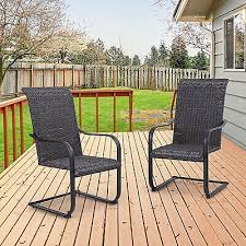 Outdoor Wicker Chair Patio Dining Chair