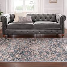 Gordon Grey Velvet Sofa