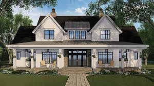 Plan 41917 Elegant Modern Farmhouse
