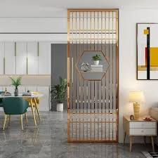 golden home divider stainless steel pvd