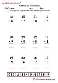 Furthermore, six of these worksheets require carrying and borrowing. Double Digit Subtraction Worksheets With Borrowing Aussie Childcare Network