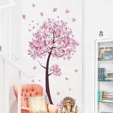 Tree Flower Fl Erflies Wall