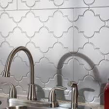 These versatile tiles come in many different finishes and are easily cut to fit any size or shape area, giving you the power to update any room. 18 X 24 Panel Fasade Easy Installation Rings Argent Silver Backsplash Panel For Kitchen And Bathrooms Tiles Saidli Building Supplies